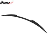 2017-2026 Alfa Romeo Stelvio V Style Trunk Middle Spoiler Wing Gloss Black ABS