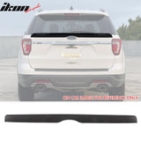 2016-2019 Ford Explorer Duckbill Style Middle Spoiler ABS