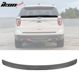 2016-2019 Ford Explorer Duckbill Style Middle Spoiler ABS