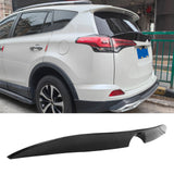 2016-2018 Toyota Rav4 IKON Rear Spoiler Lip Gloss Black ABS