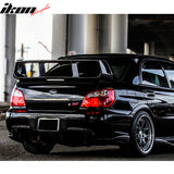 2002-2007 Subaru Impreza WRX STI Trunk Spoiler Stabilizer Add On 2PC