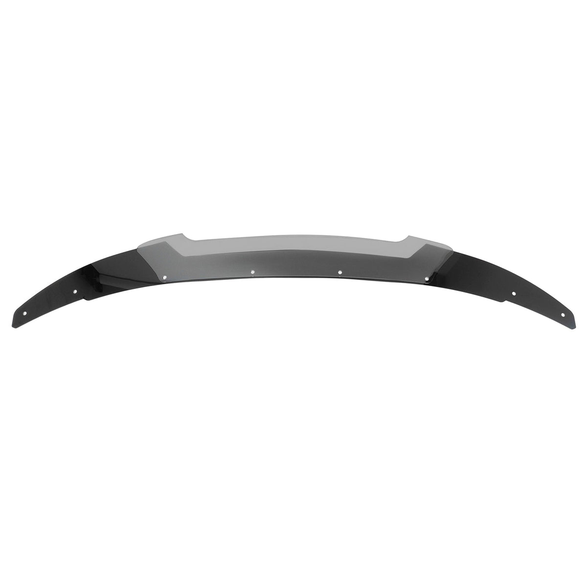 Wickerbill Spoiler Gurney Flap for 2015-2023 Dodge Charger Black Venom V2 Style PC