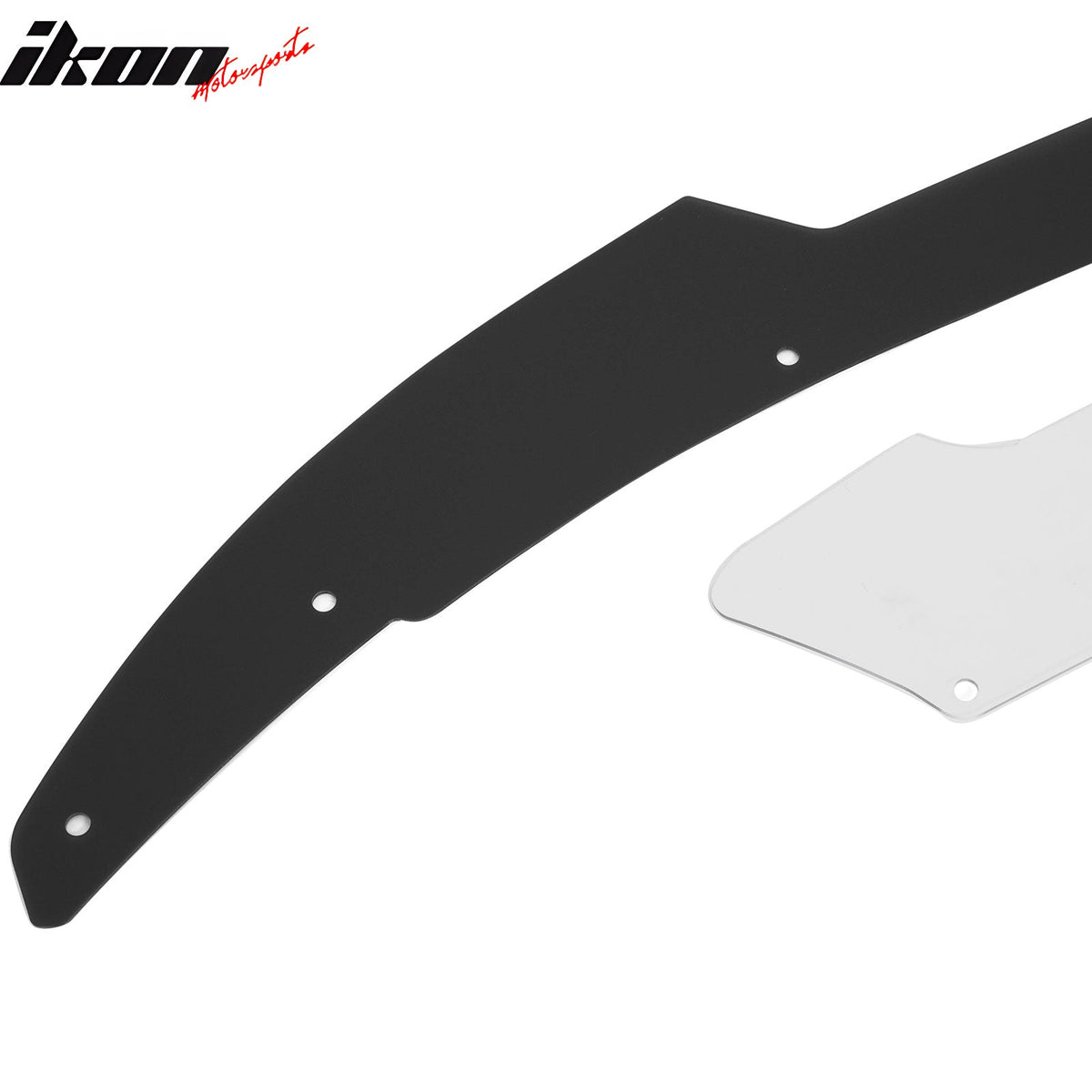 Wickerbill Spoiler Gurney Flap for 2015-2023 Dodge Charger Black Venom V2 Style PC