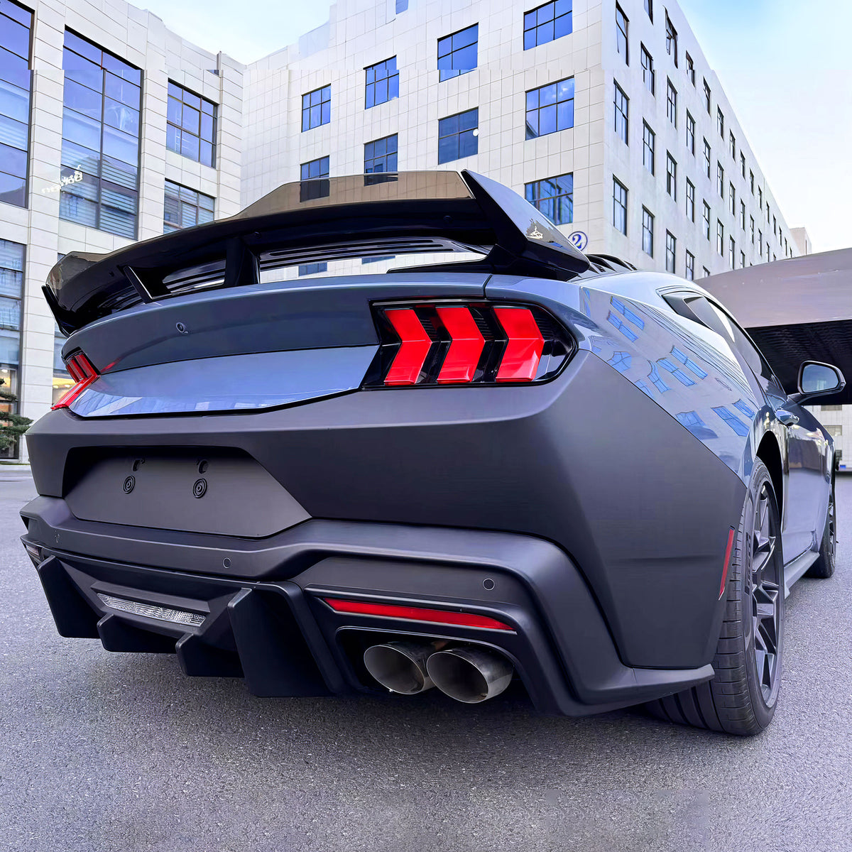 2024-2025 Ford Mustang 2DR Dark Horse Smoke Gurney Flap Wicker Bill PC