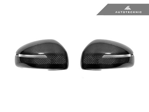 AutoTecknic Replacement Carbon Mirror Covers - Audi 8P A3/ S3 08-10 | B8 8K A4/ S4 08-09 | 8T A5/ S5 08-09 main image 0
