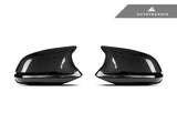 AutoTecknic Version III M-Inspired Dry Carbon Mirror Housing Kit - F22 2-Series | F30 3-Series | F32 4-Series | F87 M2