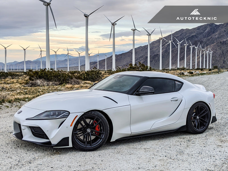 AutoTecknic Replacement Carbon Fiber Mirror Covers - A90 Supra 2020-Up
