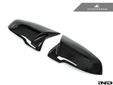 AutoTecknic Replacement Aero Carbon Mirror Covers - A90 Supra 2020-Up