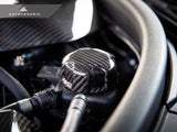 AutoTecknic Dry Carbon Charge Cooler Tank Cap Cover - F10 M5