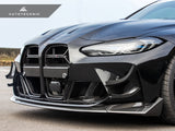 AutoTecknic Dry Carbon GT4 Canard Set - BMW G80 M3 | G82 M4