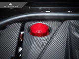 AutoTecknic Dry Carbon Charge Cooler Tank Cap Cover - F90 M5