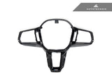 AutoTecknic Carbon Fiber Steering Wheel Trim - BMW G60/ G61 5-Series