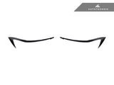 AutoTecknic Carbon Fiber Headlight Trim Set - G20 3-Series Pre-LCI