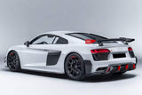 2016-2025 Audi R8 GEN2 Coupe ONLY GT Style DRY Carbon Fiber Trunk Wing with Base and Aluminum Legs