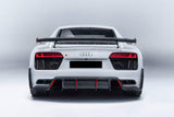 2016-2025 Audi R8 GEN2 Coupe ONLY GT Style DRY Carbon Fiber Trunk Wing with Base and Aluminum Legs