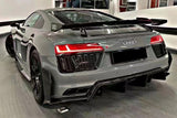 2016-2025 Audi R8 GEN2 Coupe ONLY GT Style DRY Carbon Fiber Trunk Wing with Base and Aluminum Legs