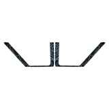 Topo Front Door Net Trim Overlay Kit (Printed Series) - 2021+ Bronco