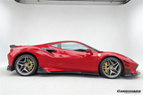 2019-2024 Ferrari F8 MSY Style Autoclave Carbon Fiber Quarter Panel Side Scoops