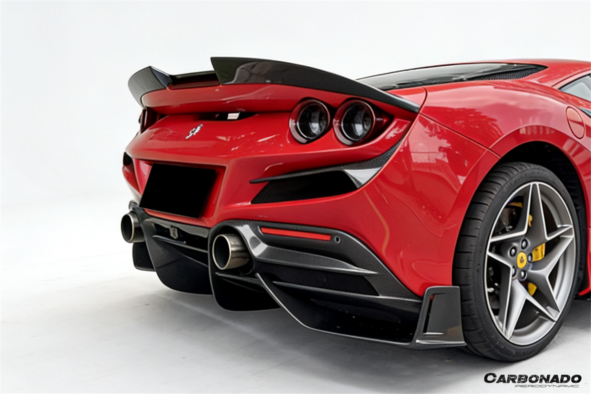 2019-2024 Ferrari F8 MSY Style Autoclave Carbon Fiber Trunk Spoiler