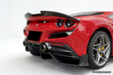2019-2024 Ferrari F8 MSY Style Autoclave Carbon Fiber Trunk Spoiler