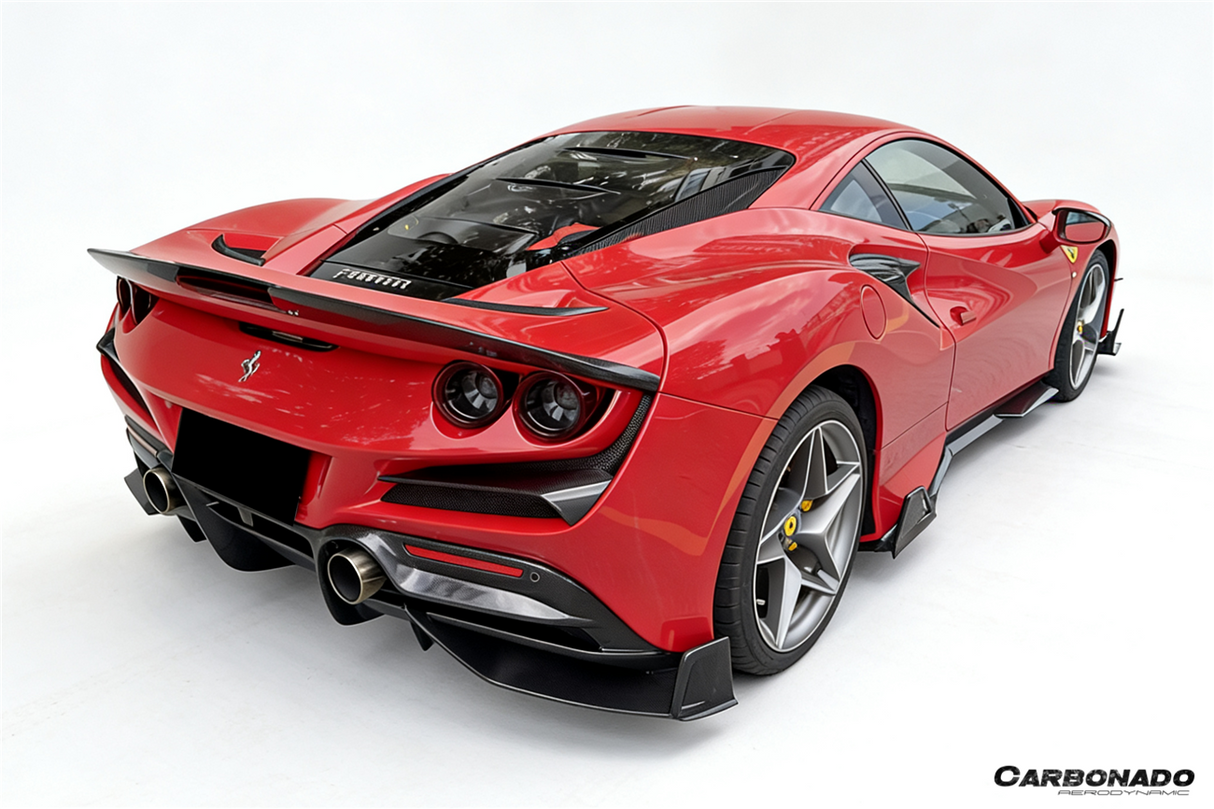 2019-2024 Ferrari F8 MSY Style Autoclave Carbon Fiber Rear Diffuser