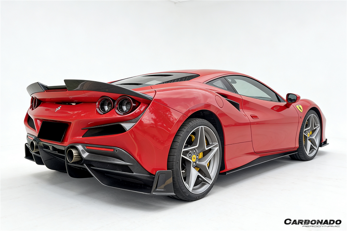 2019-2024 Ferrari F8 MSY Style Autoclave Carbon Fiber Trunk Spoiler