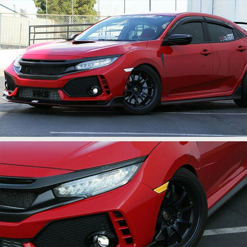 Honda Civic LED Side Marker Lights – Switchback White DRL & Sequential Amber Turn Signal (2016–2021)