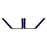 Topo Front Door Net Trim Overlay Kit (Printed Series) - 2021+ Bronco