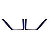 Topo Rear Door Net Trim Overlay Kit (Printed Series) - 2021+ Bronco