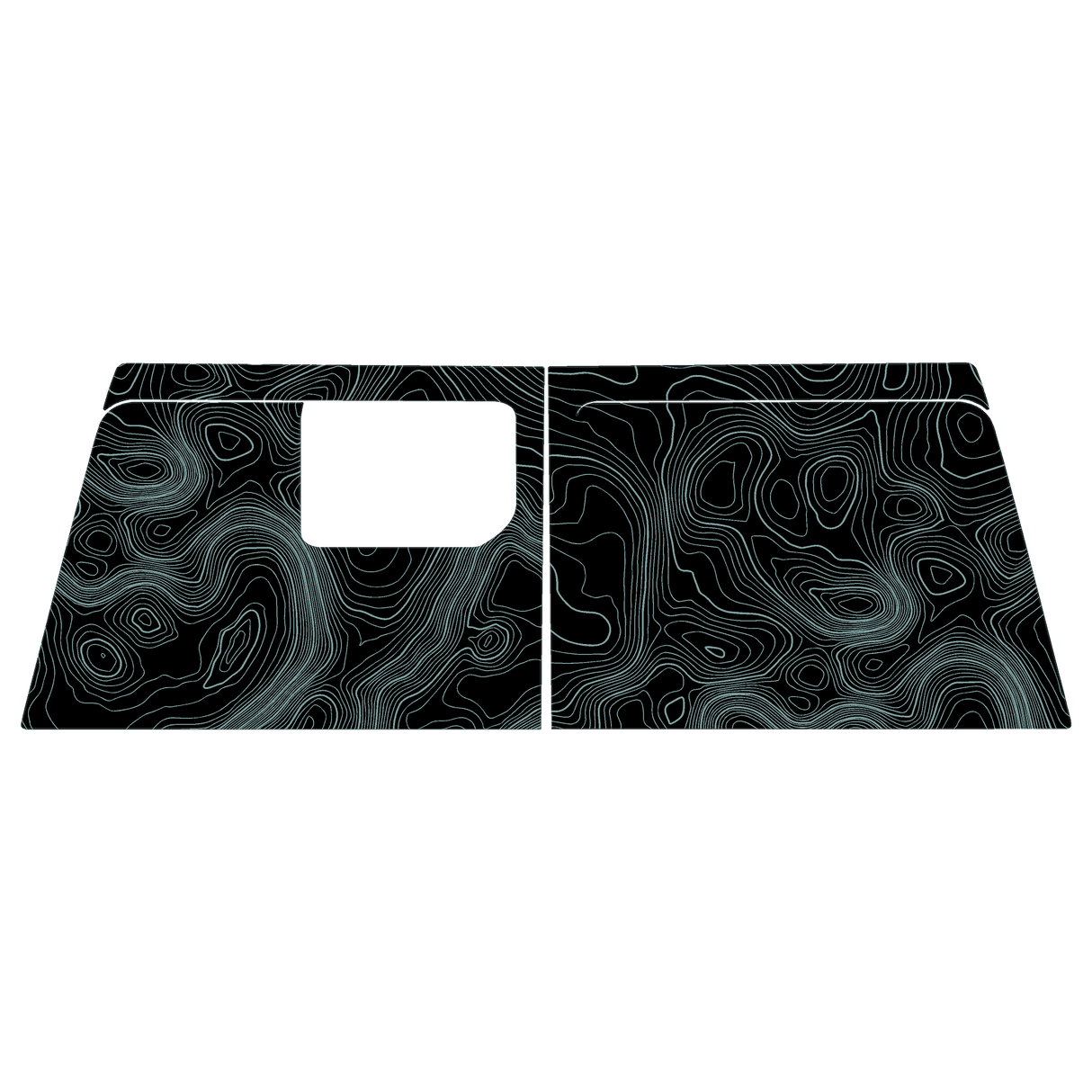 Topo Cargo Area Overlay Kit Part 1 (Printed Series) - 2021+ Bronco 4 Door