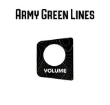 Topographic Volume Button Trim Cover - 2024+ Land Cruiser