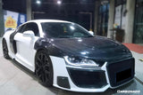 2006-2015 Audi R8 Coupe   Spyder P Style Carbon Fiber Hood