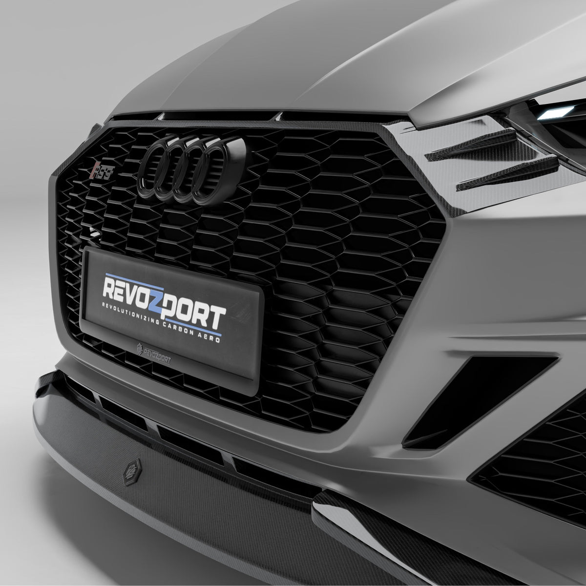Audi RS5 B9.5 Facelift Sportback Carbon Fiber Front Lip