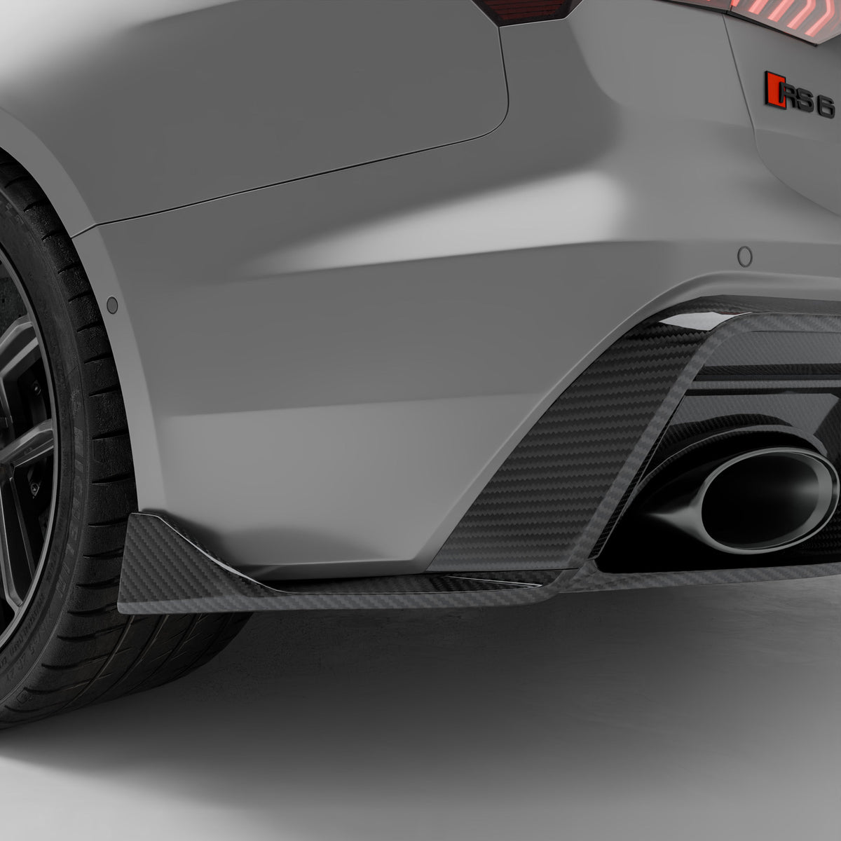 Audi RS6 C8 Carbon Fiber Rear Diffuser