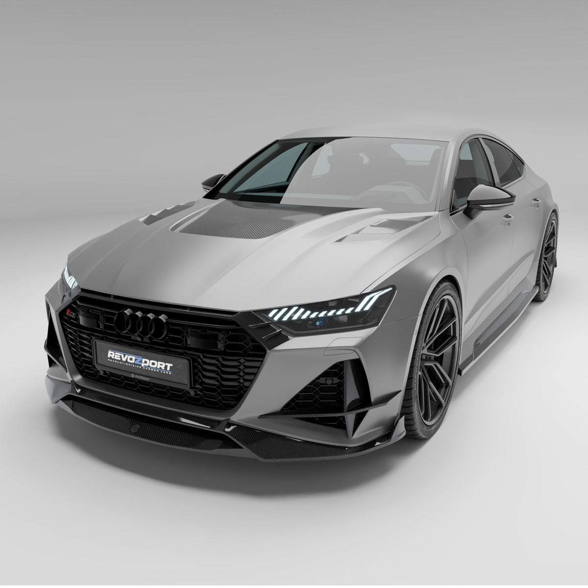 Audi RS7 C8 Carbon Fiber Front Lip