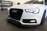 Audi S5 / RS5 Stock Bumper Carbon Fiber Front Wind Splitter 2013-2016