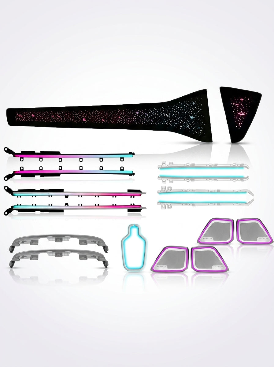 Audi A6 C8 RHD Interior 64-Color Symphony LED Ambient Light Kit 2019 - 2025 (Replaces 4K1947251)