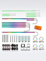 Audi Q8 Interior 64-Color Intelligent Neon Symphony Rainbow LED Ambient Light Kit 2018 - 2024