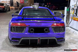 2016-2018 Audi R8 GEN2 Coupe & Spyder Carbon Fiber Rear Diffuser DarwinPRO (iMP Design)