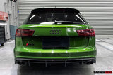 2013-2018 Audi RS6 Avant Carbon Fiber Rear Lip