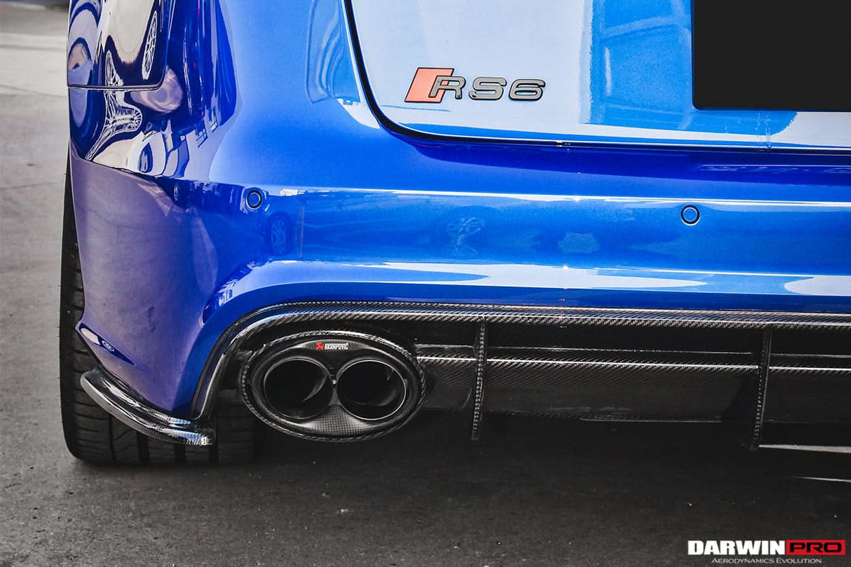 2013-2018 Audi RS6 Avant Carbon Fiber Rear Lip