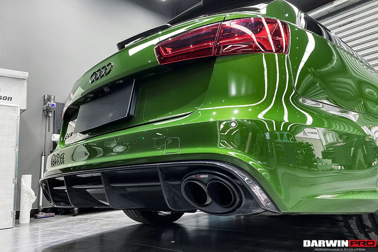 2013-2018 Audi RS6 Avant Carbon Fiber Rear Lip