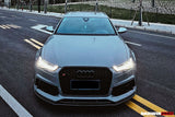 2013-2018 Audi RS6 Avant Carbon Fiber Carbon Fiber Front Lip