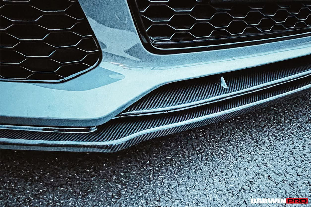 2013-2018 Audi RS6 Avant Carbon Fiber Carbon Fiber Front Lip