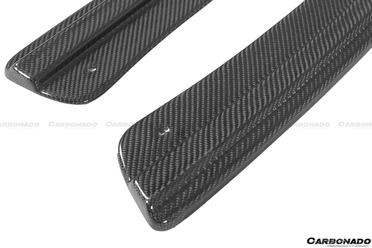 2013-2018 Audi RS6 Avant MN Style Carbon Fiber Rear Cap Splliter