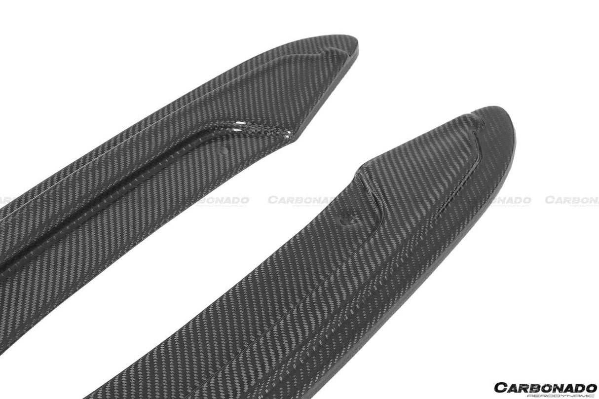 2013-2018 Audi RS6 Avant MN Style Carbon Fiber Rear Cap Splliter