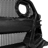 2018-2023 Ford Mustang GT500/Mach1 Combo Double Sided Full Carbon Fiber Track Package Front Bumper Conversion