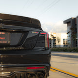 2022-2026 Cadillac CT5-V Blackwing Type-ST Gloss Carbon Fiber Rear Spoiler