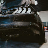 2015-2023 Ford Mustang GT500 Style Double Sided Full Carbon Fiber Track Package Rear Bumper Conversion