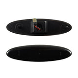 1997-2004 Corvette C5 Rear Bumper Smoke Lens White Dynamic Animation LED Side Markers
